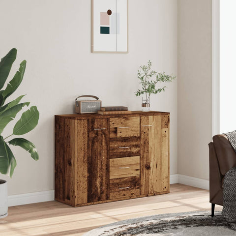 vidaXL Sideboard Altholz-Optik 88x30x64 cm Holzwerkstoff