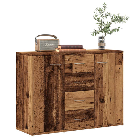 vidaXL Sideboard Altholz-Optik 88x30x64 cm Holzwerkstoff