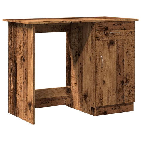 vidaXL Schreibtisch Altholz-Optik 100x50x76 cm Holzwerkstoff