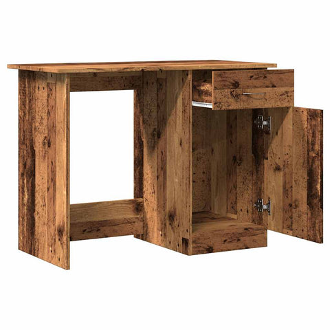 vidaXL Schreibtisch Altholz-Optik 100x50x76 cm Holzwerkstoff