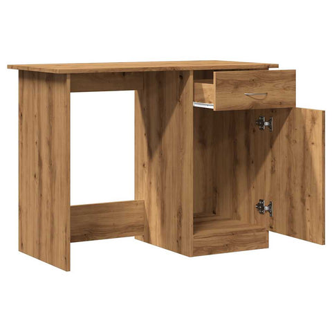 vidaXL Schreibtisch Artisan-Eiche 100x50x76 cm Holzwerkstoff