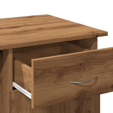 vidaXL Schreibtisch Artisan-Eiche 100x50x76 cm Holzwerkstoff