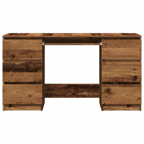 vidaXL Schreibtisch Altholz-Optik 140x50x77 cm Holzwerkstoff