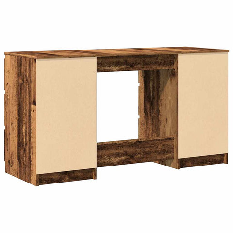 vidaXL Schreibtisch Altholz-Optik 140x50x77 cm Holzwerkstoff