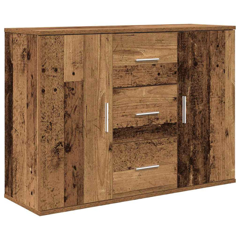 vidaXL Sideboard Altholz-Optik 90x29,5x65 cm Holzwerkstoff