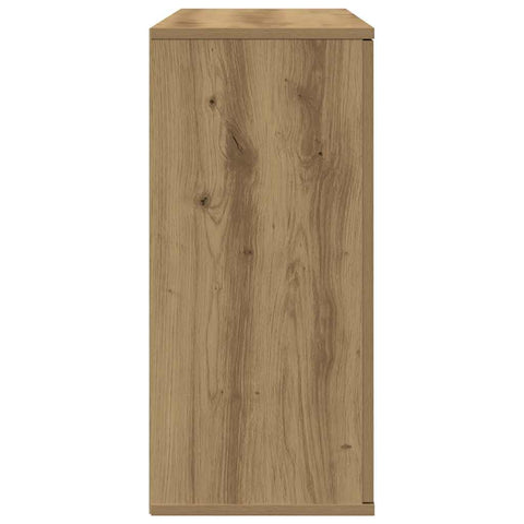 vidaXL Sideboard Artisan-Eiche 90x29,5x65 cm Holzwerkstoff