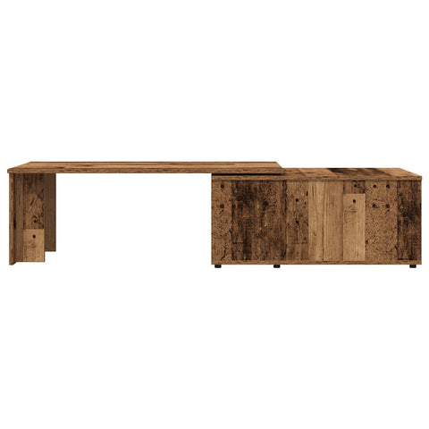 vidaXL Couchtisch Altholz-Optik 150x50x35 cm Holzwerkstoff