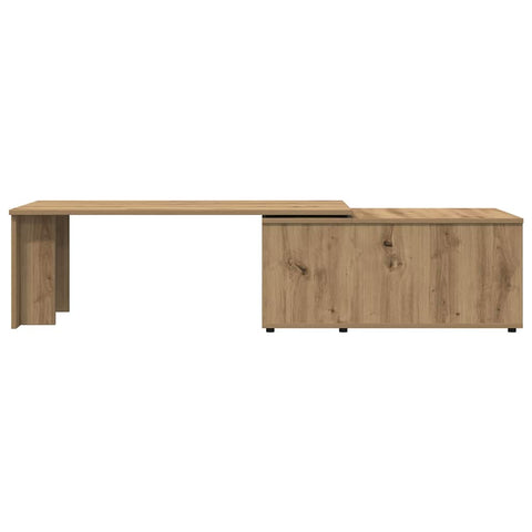 vidaXL Couchtisch Artisan-Eiche 150x50x35 cm Holzwerkstoff