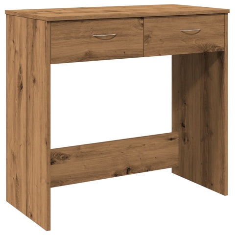 vidaXL Schreibtisch Artisan-Eiche 80x40x75 cm Holzwerkstoff