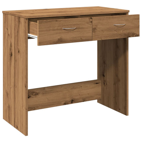 vidaXL Schreibtisch Artisan-Eiche 80x40x75 cm Holzwerkstoff