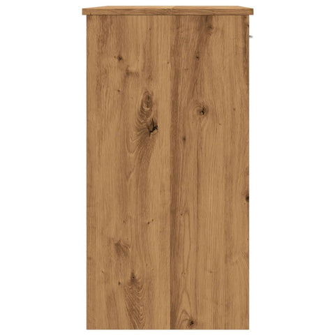 vidaXL Schreibtisch Artisan-Eiche 80x40x75 cm Holzwerkstoff