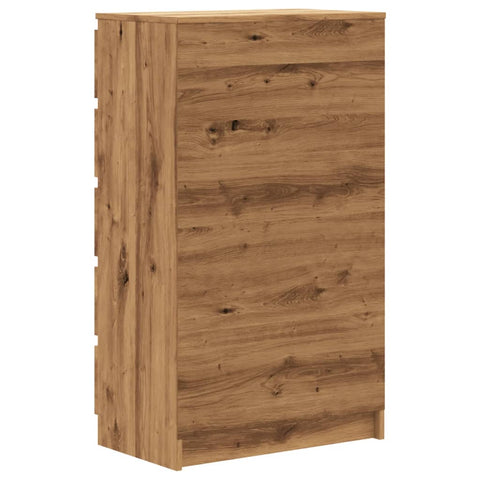 vidaXL Schubladenschrank Artisan-Eiche 60x36x103 cm Holzwerkstoff