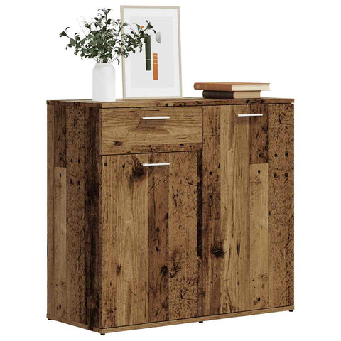 vidaXL Sideboard Altholz-Optik 80x36x75 cm Holzwerkstoff