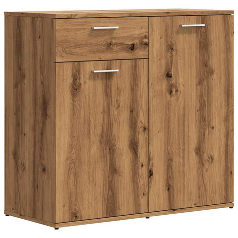 vidaXL Sideboard Artisan-Eiche 80x36x75 cm Holzwerkstoff