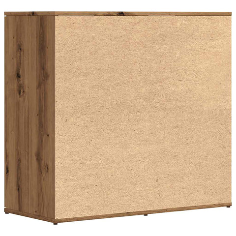 vidaXL Sideboard Artisan-Eiche 80x36x75 cm Holzwerkstoff