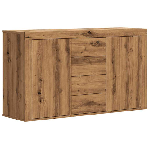 vidaXL Sideboard Artisan-Eiche 120x36x69 cm Holzwerkstoff