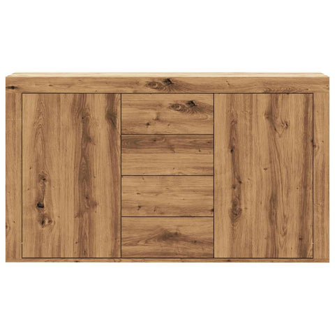 vidaXL Sideboard Artisan-Eiche 120x36x69 cm Holzwerkstoff