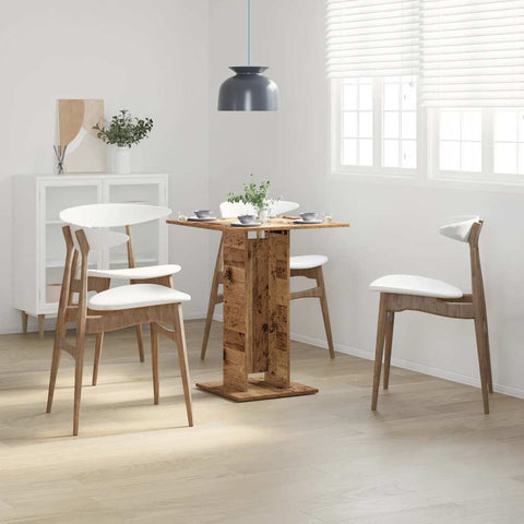 Bistrotisch Altholz-Optik 60x60x75 cm Holzwerkstoff