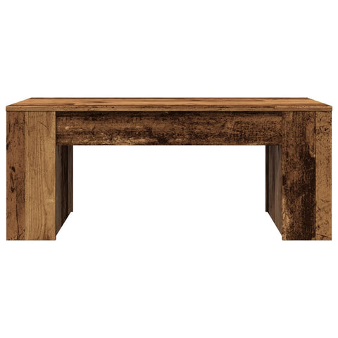 vidaXL Couchtisch Altholz-Optik 102x55x42 cm Holzwerkstoff