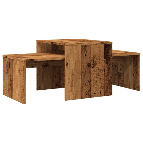 vidaXL Couchtisch Altholz-Optik 100x48x40 cm Holzwerkstoff