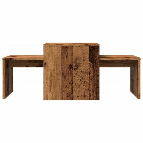 vidaXL Couchtisch Altholz-Optik 100x48x40 cm Holzwerkstoff