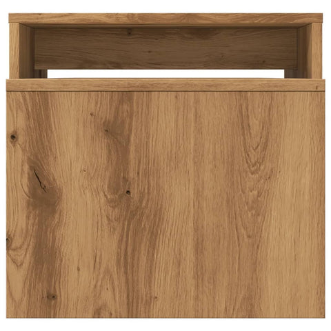 vidaXL Couchtisch Artisan-Eiche 100x48x40 cm Holzwerkstoff