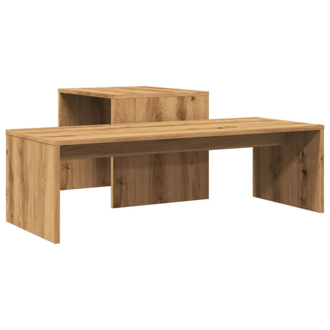 vidaXL Couchtisch Artisan-Eiche 100x48x40 cm Holzwerkstoff