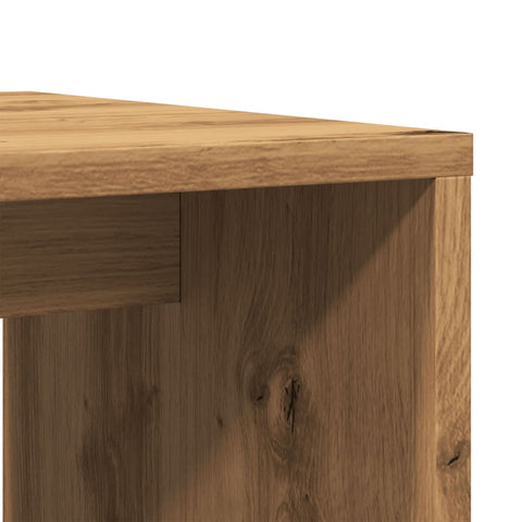 vidaXL Couchtisch Artisan-Eiche 100x48x40 cm Holzwerkstoff