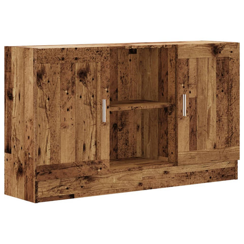 vidaXL Sideboard Altholz-Optik 120x30,5x70 cm Holzwerkstoff