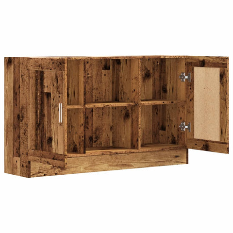 vidaXL Sideboard Altholz-Optik 120x30,5x70 cm Holzwerkstoff