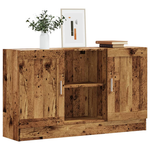 vidaXL Sideboard Altholz-Optik 120x30,5x70 cm Holzwerkstoff