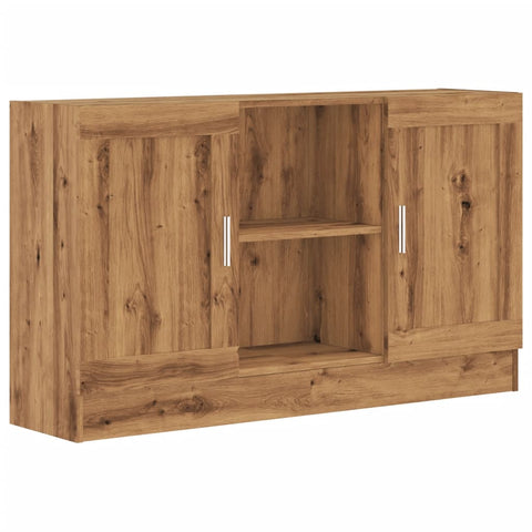 vidaXL Sideboard Artisan-Eiche 120x30,5x70 cm Holzwerkstoff