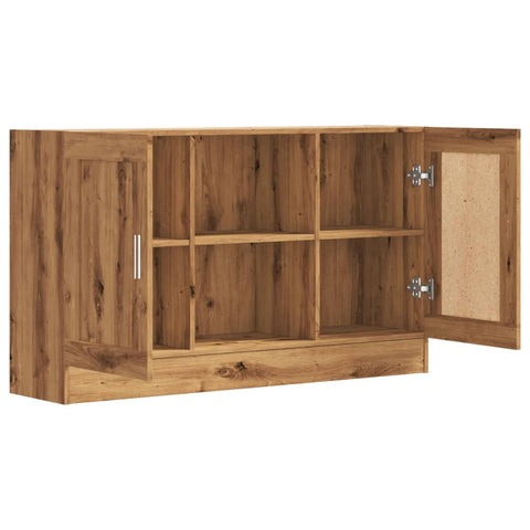 vidaXL Sideboard Artisan-Eiche 120x30,5x70 cm Holzwerkstoff