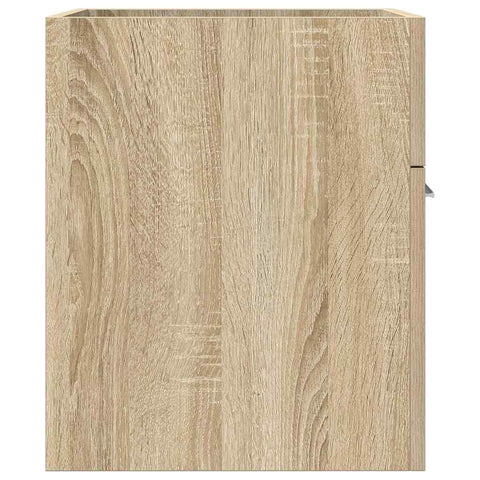 vidaXL Waschbeckenschrank Sonoma-Eiche 41x38,5x46 cm Holzwerkstoff