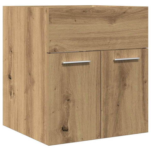 vidaXL Waschbeckenschrank Artisan-Eiche 41x38,5x46 Holzwerkstoff