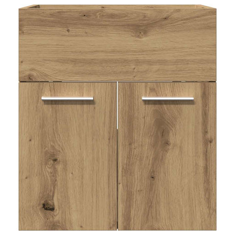 vidaXL Waschbeckenschrank Artisan-Eiche 41x38,5x46 Holzwerkstoff