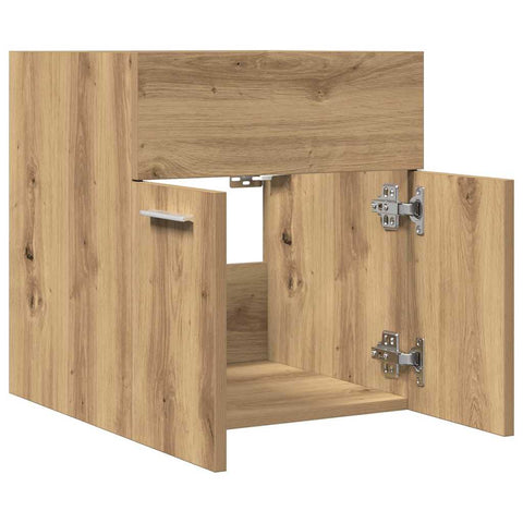 vidaXL Waschbeckenschrank Artisan-Eiche 41x38,5x46 Holzwerkstoff