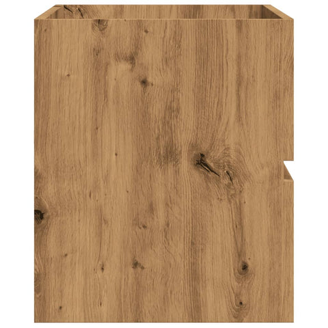 vidaXL Waschbeckenunterschrank Artisan-Eiche 90x38,5x45 Holzwerkstoff