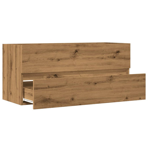 vidaXL Waschbeckenschrank Artisan-Eiche 100x38,5x45 cm Holzwerkstoff