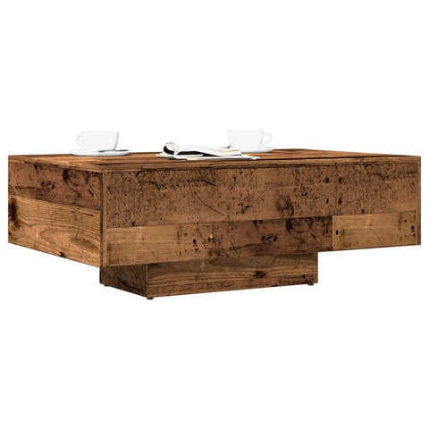 vidaXL Couchtisch Altholz-Optik 85x55x31 cm Holzwerkstoff