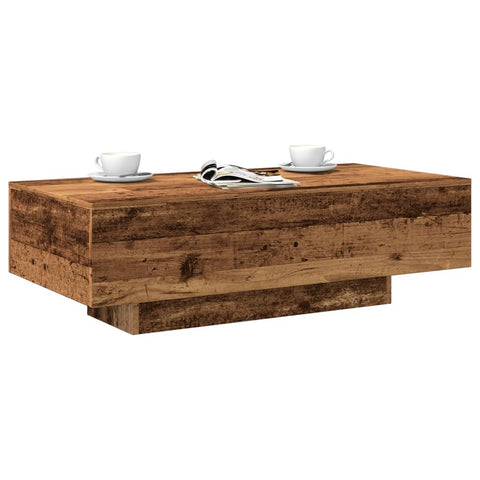 vidaXL Couchtisch Altholz-Optik 100x49,5x31 cm Holzwerkstoff