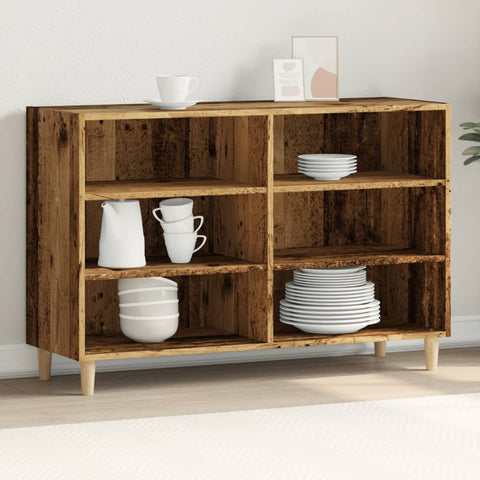 vidaXL Sideboard Altholz-Optik 103,5x35x70 cm Holzwerkstoff