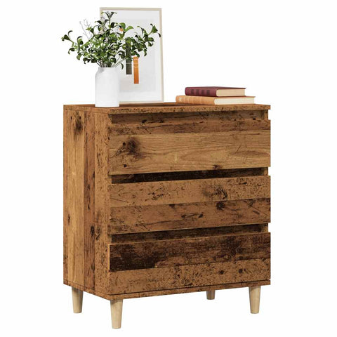 vidaXL Sideboard Altholz-Optik 60x35x70 cm Holzwerkstoff