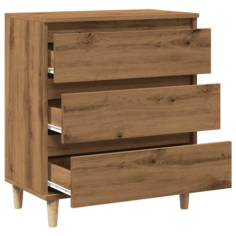 vidaXL Sideboard Artisan-Eiche 60x35x70 cm Holzwerkstoff