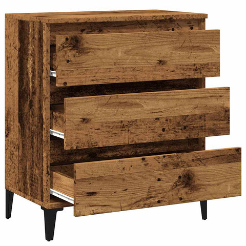 vidaXL Sideboard Altholz-Optik 60x35x70 cm Holzwerkstoff