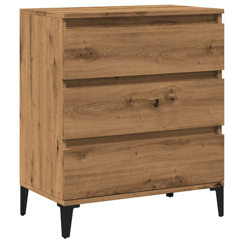 vidaXL Sideboard Artisan-Eiche 60x35x70 cm Holzwerkstoff