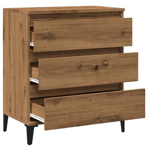 vidaXL Sideboard Artisan-Eiche 60x35x70 cm Holzwerkstoff