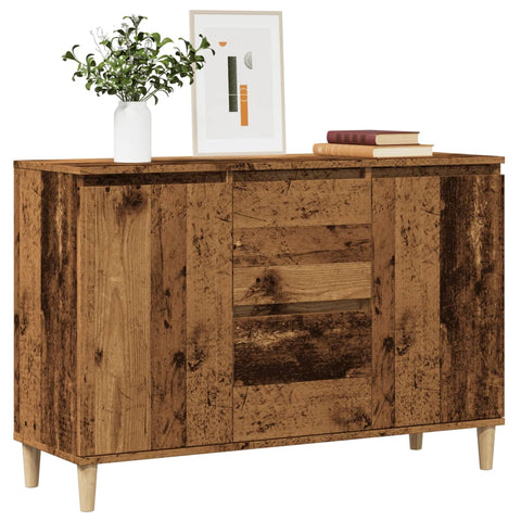 vidaXL Sideboard Altholz-Optik 102x35x70 cm Holzwerkstoff