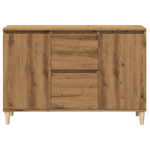 vidaXL Sideboard Artisan-Eiche 102x35x70 cm Holzwerkstoff