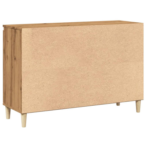 vidaXL Sideboard Artisan-Eiche 102x35x70 cm Holzwerkstoff